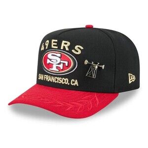 San Francisco 49ers 2025 NFL Draft New Era 59FIFTY A-frame Fitted w/ Pin 7 1/2